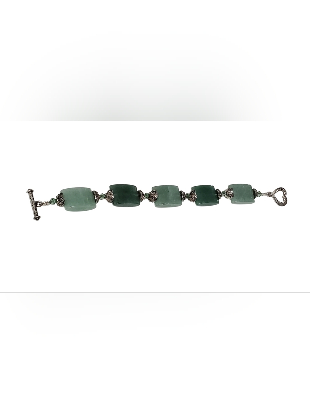 Green Aventurine Link Bracelet - Unbranded